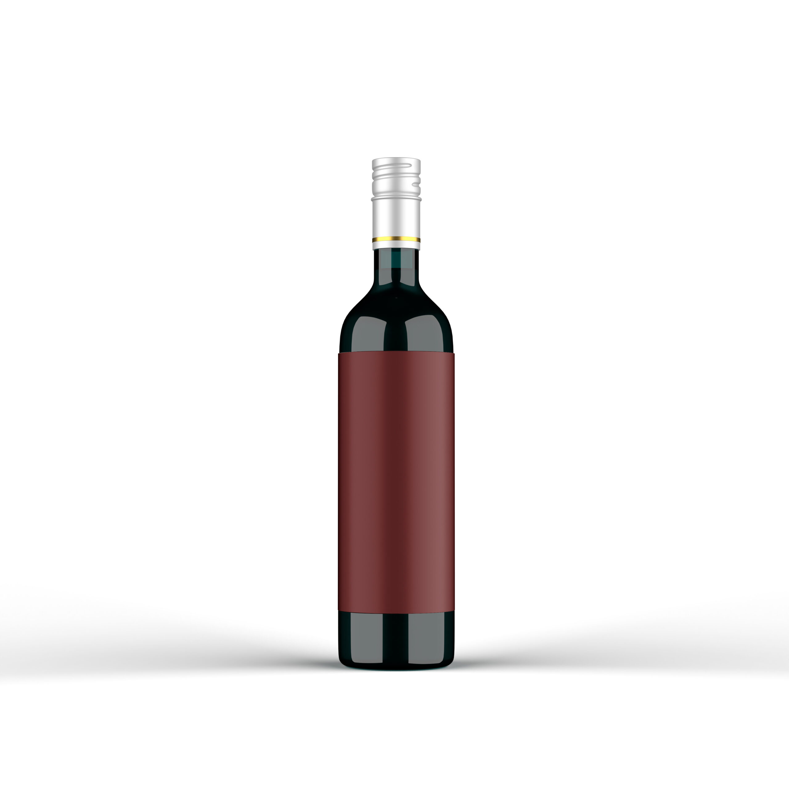 vidrio rojo ganar representacion 3d